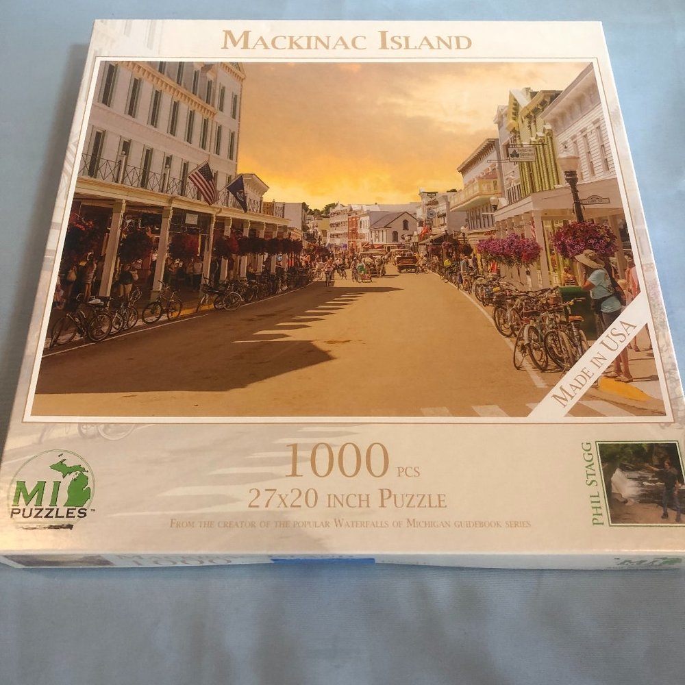 Mackinac Island 1000 Pc Puzzle MI Phil Stagg #F54